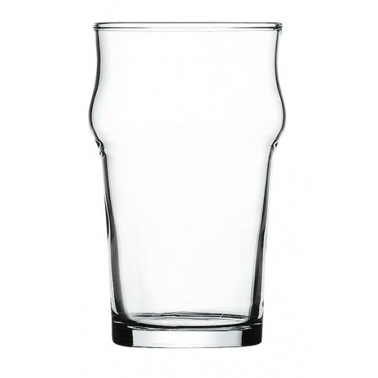 ノニック ハーフパイント 10oz ガラス ビール 業務用 約67（最大73）mm