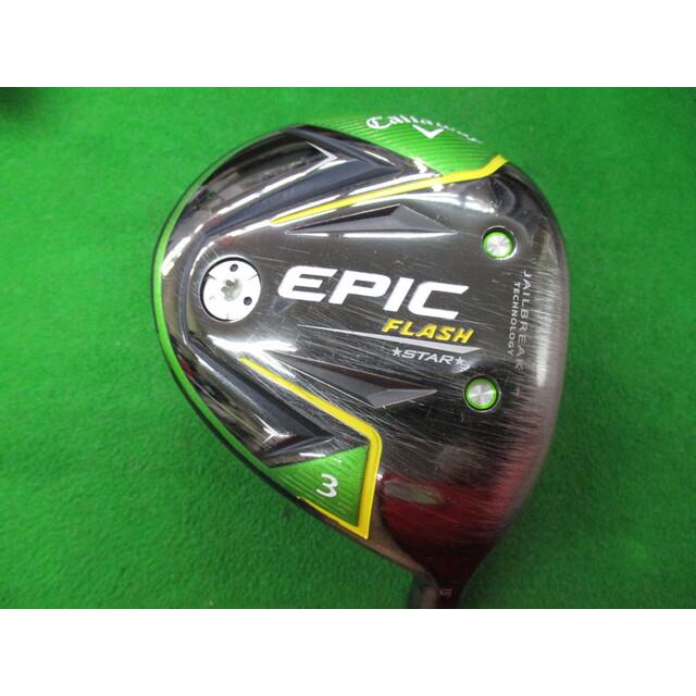 Callaway★EPIC FLASH★キャロウェイ★３点式★良品★プロモデル Callaway - キャロウェイ エピックフラッシュ 3ウッド 日本仕様