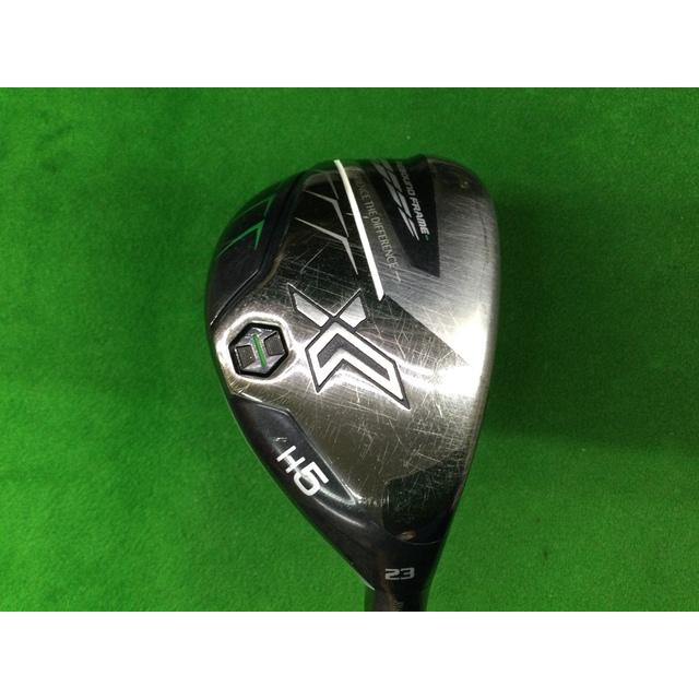 XXIO X (2022) H5 23° S Miyazaki AX-2 美品 中古】ゼクシオ X(2022) ユーティリティ Miyazaki AX-2 23 S C