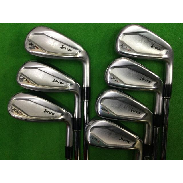 ZX（スリクソン） 【特選中古】ダンロップ/DUNLOP SRIXON ZX4 7本