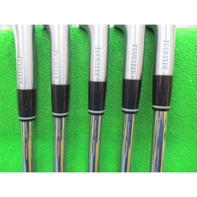特選中古】フォーティーン／FOURTEEN TB-5 FORGED #6~9,P 5本 シャフト 