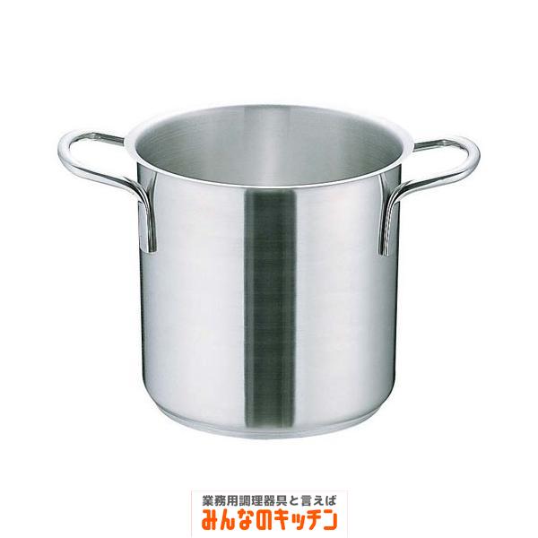 ムラノ インダクション 寸胴鍋 28cm IH対応 (蓋無) 18-8ステンレス Amazon｜遠藤商事 業務用 (ムラノ) インダクション 寸胴鍋 16cm