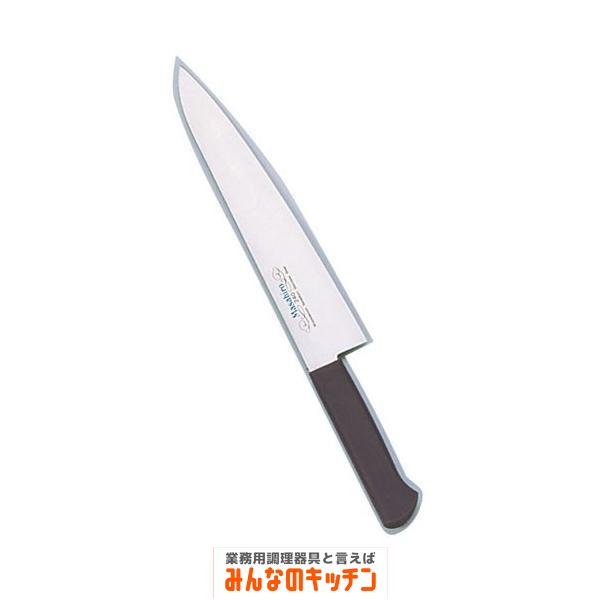 正広 プラ柄MV鋼 牛刀包丁 13913 27cm（9-0317-2104）