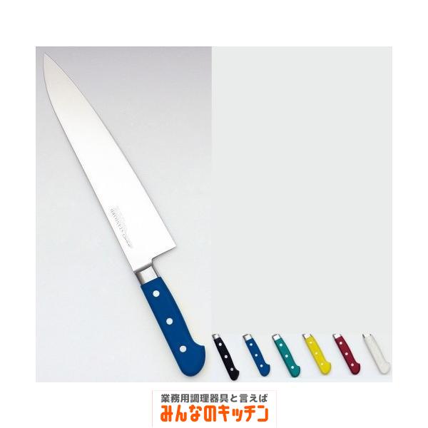 堺實光 ＳＴＤ抗菌ＰＣ 牛刀[両刃] １8cm 黒（9-0336-0501）