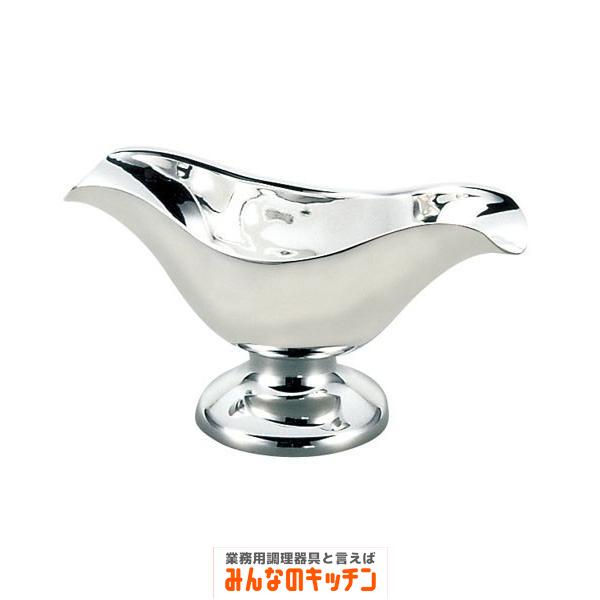 ソースポット Yukiwa ステンレス製 ロイヤル両口ソースポット 中２５０cc（9-1881-1402）