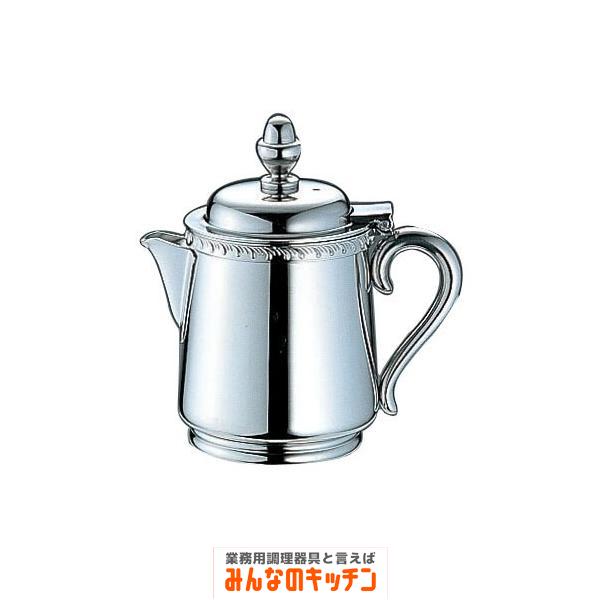 コーヒー器具 コーヒー用品 Yukiwa ステンレス製 菊渕ミルクポット 7人用（9-1951-0403）