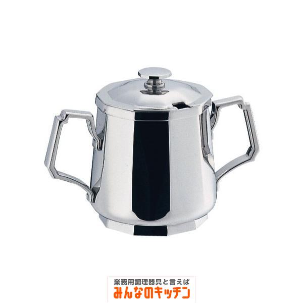 コーヒー器具 コーヒー用品 ステンレス製 角型シュガーポット 7人用（9-1950-1202）