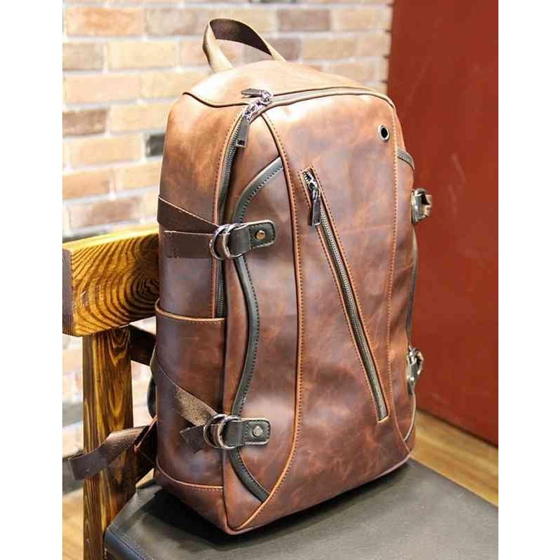 リュック メンズ レザー 革 スポーツ 大容量 おしゃれ ブランド Bag 398 Lessism レスイズム 通販 Yahoo ショッピング