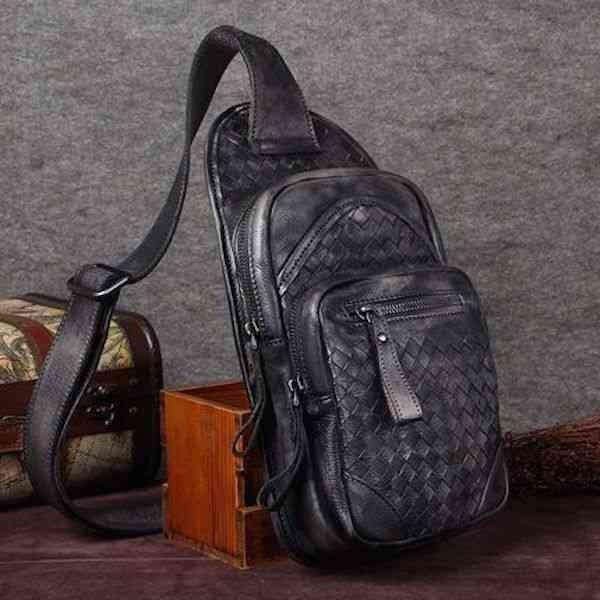 ボディバッグ メンズ レザー 小さめ メンズファッション 斜めがけ 本革 Bag 990 ファッション Bag 990