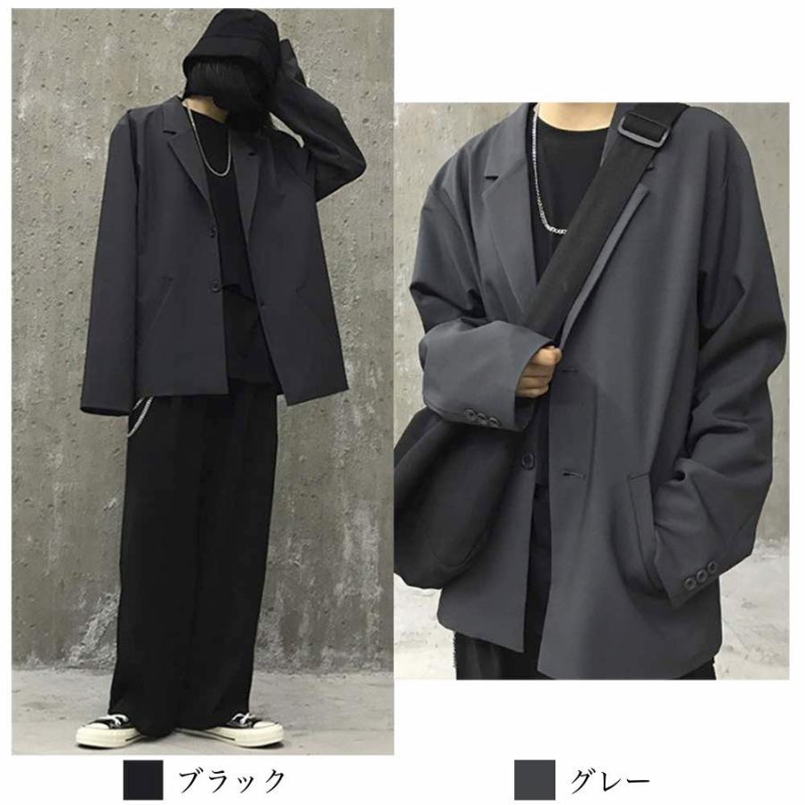 テーラードジャケット メンズ ルーズテーラードジャケット