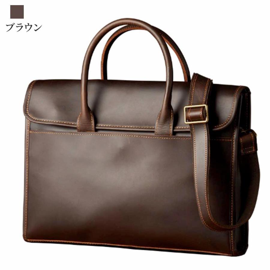 ビジネスバッグ メンズ 2way本革バッグ 革 軽い 30代 大容量 40代 レザー ブランド 軽量 PC A4 2WAY 50代 20代 人気 3WAY 皮 高級 本革 おしゃれの画像