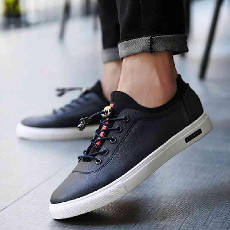 スニーカー メンズ 黒 革 白 ブランド おしゃれ 軽量 靴 軽い レザー Shs 542 Shs 542 Lessism レスイズム 通販 Yahoo ショッピング