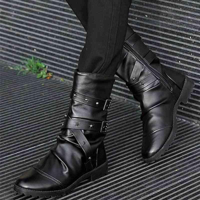 ブーツ メンズ レザー 21新作 ウォーキングシューズ 革 ブランド 靴 Shs 953