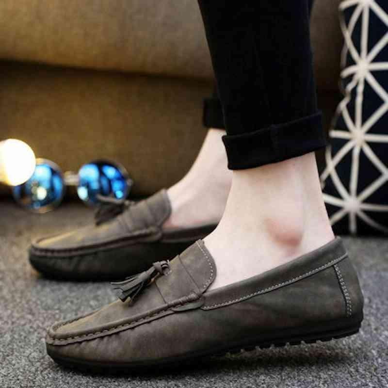 ローファー メンズ カジュアル タッセル レザー 靴 ブランド 革 Shs 968 Shs 968 Lessism レスイズム 通販 Yahoo ショッピング