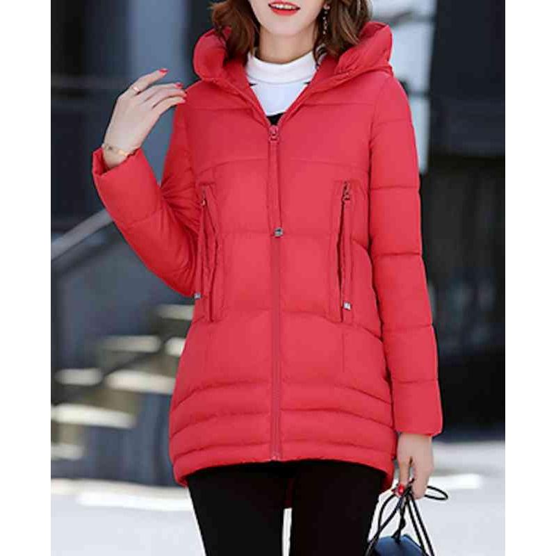 激安特価 ミリタリージャケット レディース 秋 きれいめ カジュアルコート 冬 Tps 13 モッズ ミリタリーコート カラー レッド Www Francaisderome Com