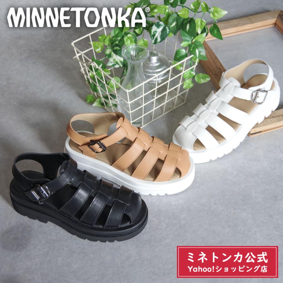MINNETONKA  ミネトンカ グルカサンダル 厚底サンダル Minnetonka ミネトンカ公式 MINNETONKA 23M01 グルカサンダル