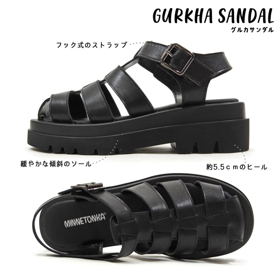 Minnetonka ミネトンカ公式 MINNETONKA 23M01 グルカサンダル