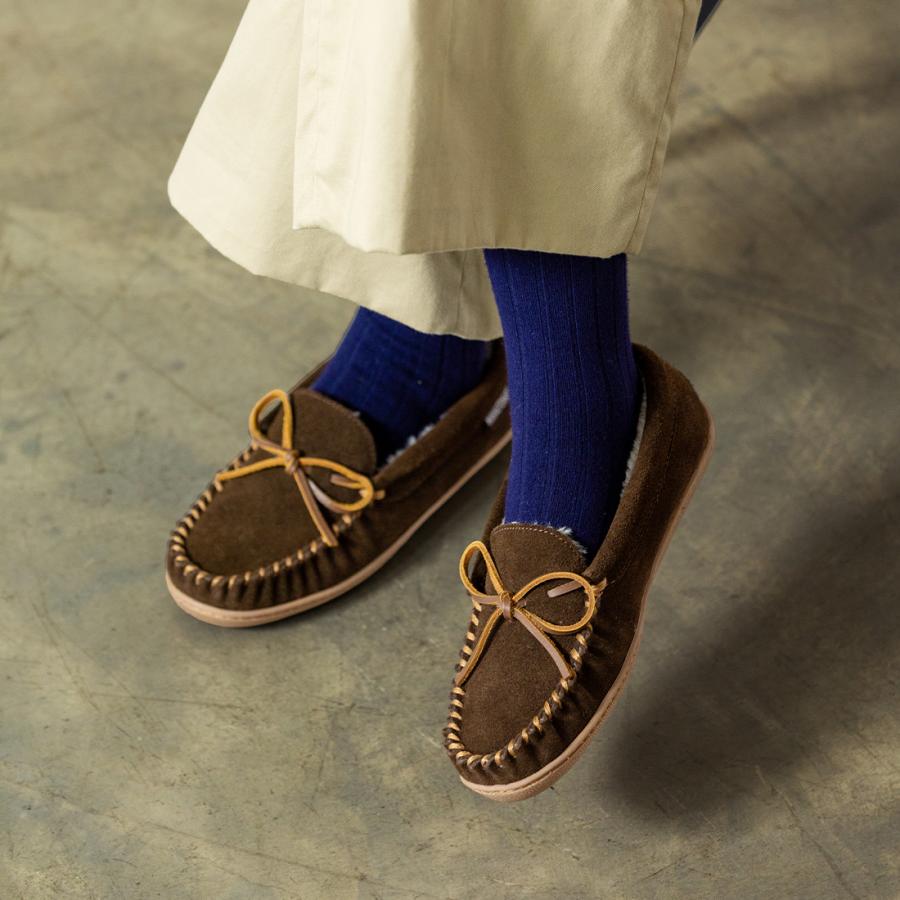 ミネトンカ　シューズ　サイズ5 ブラウン Minnetonka（ミネトンカ） 【ミネトンカ 公式】MINNETONKA ファー