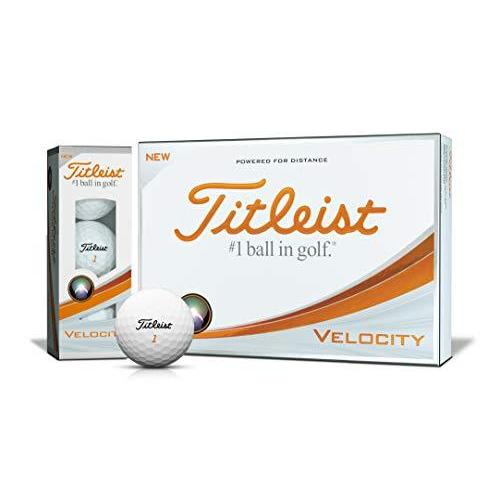 みんなの雑貨店 ゴルフボール Velocity ゴルフボール ホワイト 2ピース Titleist タイトリスト ホワイト Velocity 12個入り A B079kcvrsv 2107 T8024s J 18