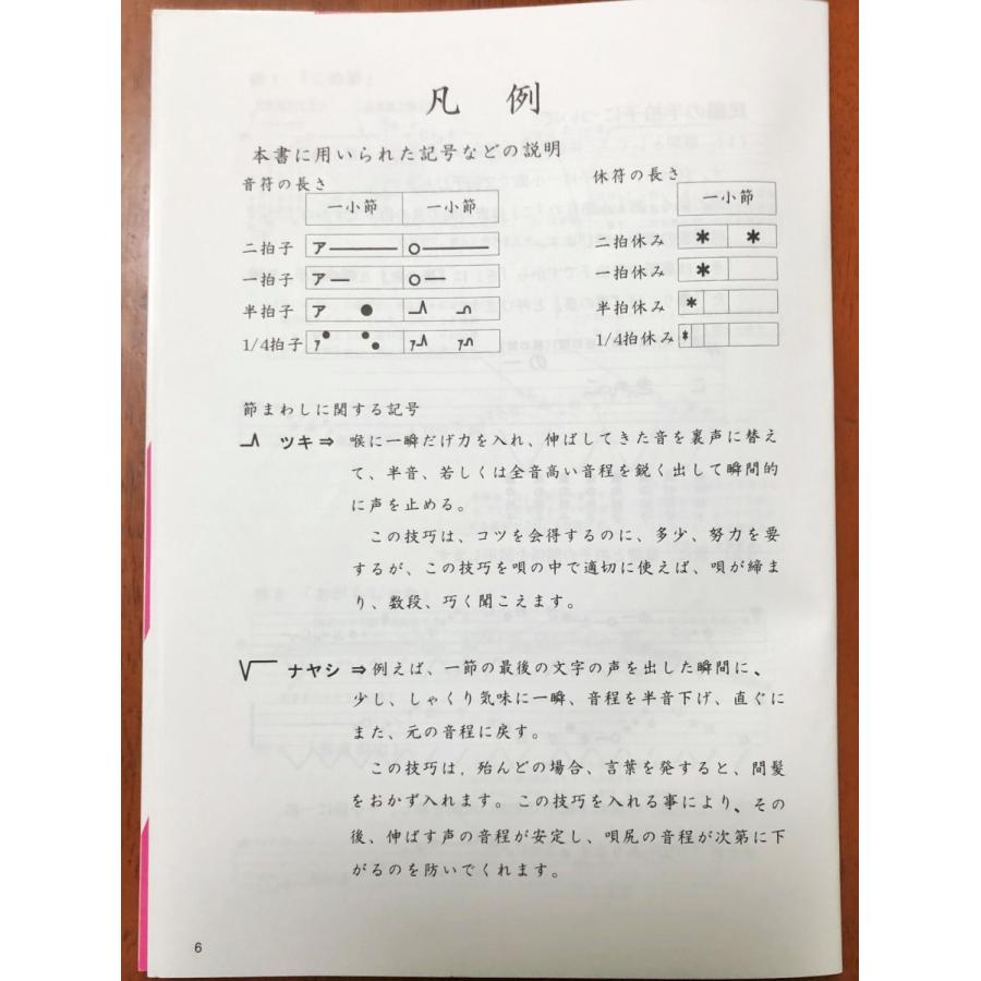 日本の民謡 五線譜」上級(1)・紅葉集(1)〜唄いやすい楽譜〜民謡/唄譜