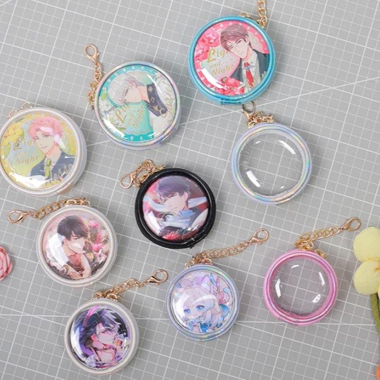 缶バッチ カバー 58 缶バッチカバー クリアケース 58mm 65mm