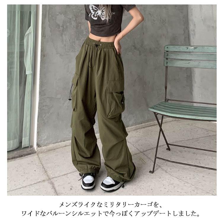 ダンス衣装 レディース ワークパンツ ヒップホップ ミリタリーパンツ