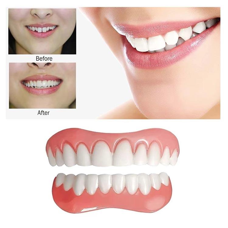 入れ歯 つけ歯 義歯 仮歯 上歯用 下歯用 抜け歯 欠け歯 2セット 差し歯