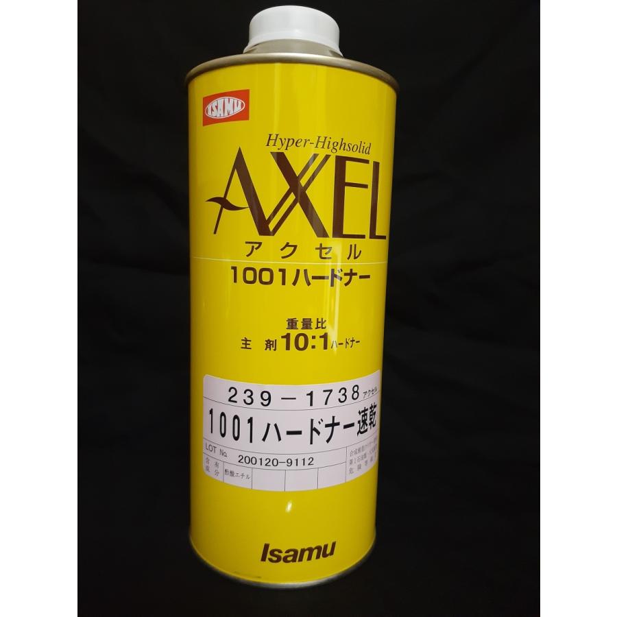 イサム塗料 1001アクセルハードナー速乾 0.9L : 見延商店ヤフー店