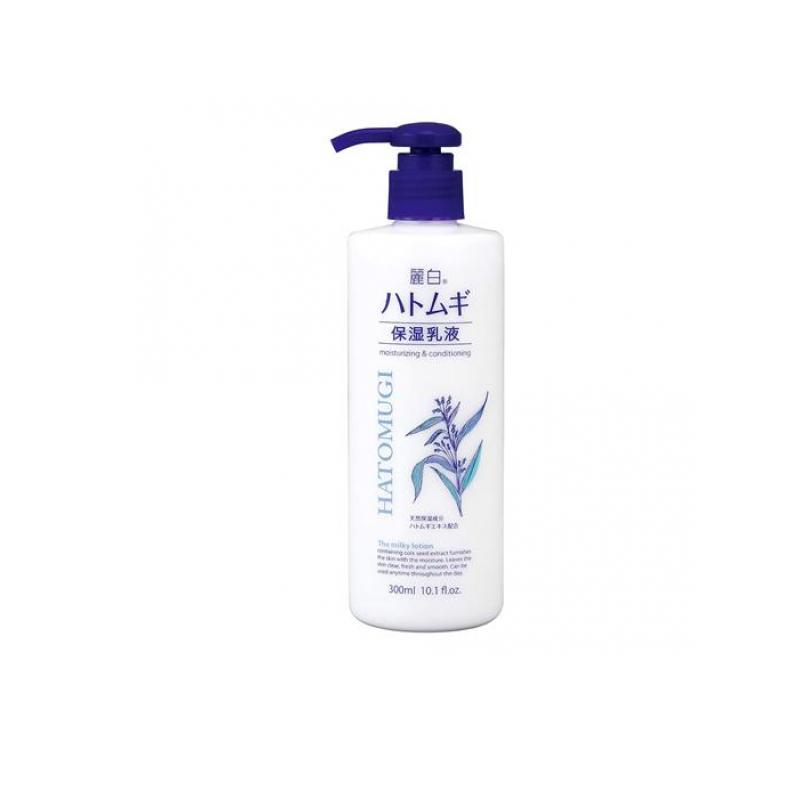 麗白 ハトムギ 保湿乳液 ポンプ 300mL (1個)（Yahoo!・みんなのお薬ビューティ&コスメ店(みんなのお薬)）