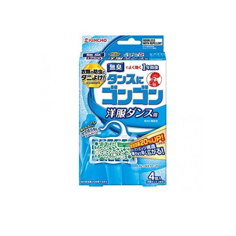 タンスにゴンゴン洋服ダンス用 無臭タイプ 4個入 (1個) : みんなのお薬