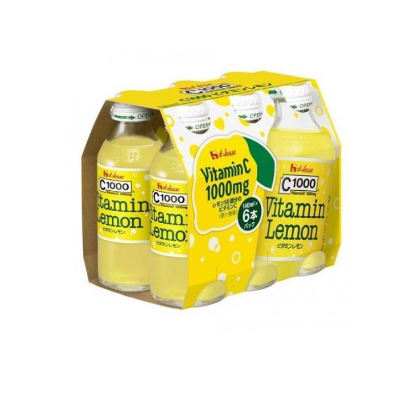 ハウスウェルネスフーズ C1000ビタミンレモン 140mL (×6本) (1個