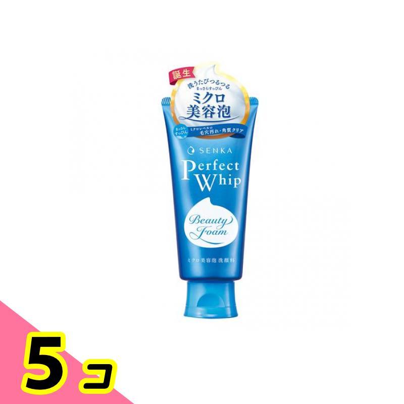 専科（SENKA） パーフェクトホイップ a ミクロ美容泡洗顔料 120g 5個