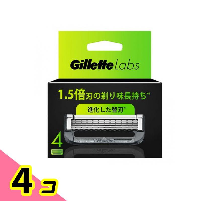 ジレットラボ Gillette Labs 替刃8個入4箱セット