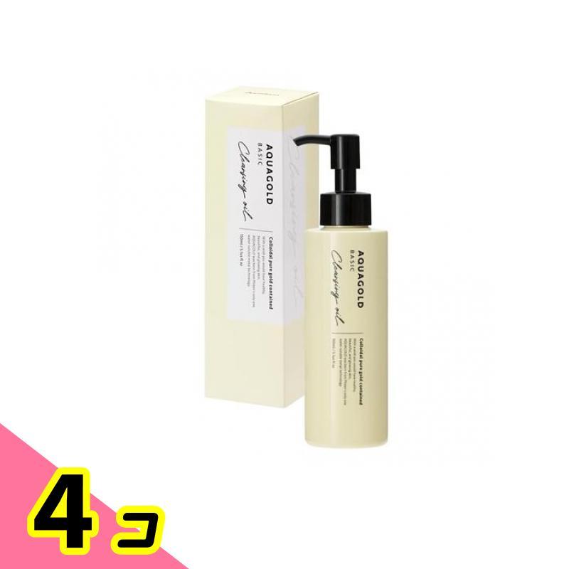 【4個セット】アクアゴールド クレンジングオイルｂ 150ml(4940756447369-4) Phiten（ファイテン） アクアゴールド クレンジングオイルb 150mL 4個