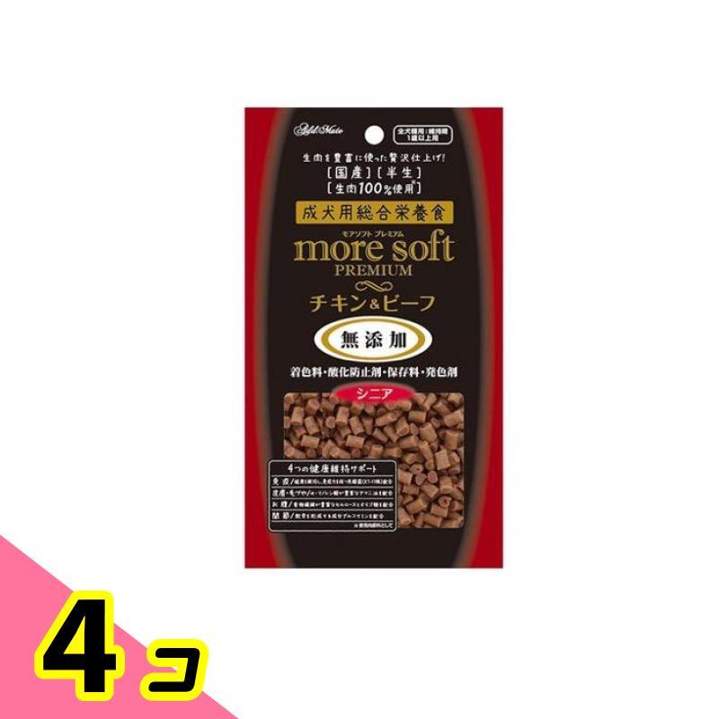 アドメイト 犬用 モアソフトプレミアム チキン&ビーフ シニア 60g 4個