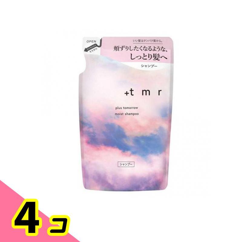tmr プラストゥモロー モイスト シャンプー 詰め替え用 400mL 4個