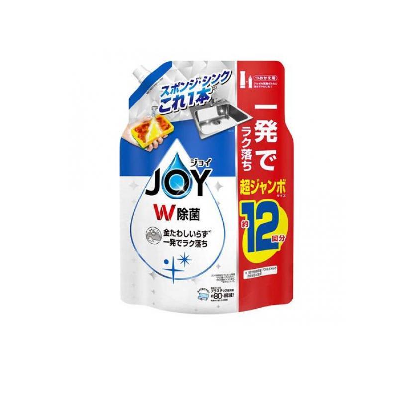 ジョイ W除菌 食器用洗剤 さわやか微香 詰め替え用 超ジャンボ 1550mL