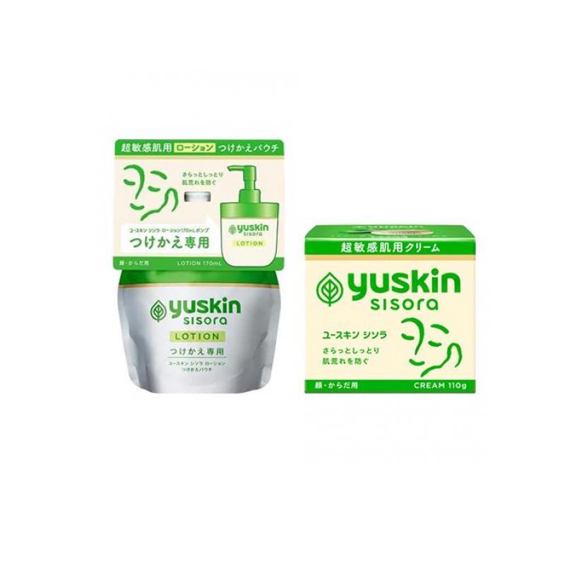 yuskin sisora lotion 170ml つけかえ専用　9セット yuskin（ユースキン） シソラ ローション つけかえパウチ 170mL