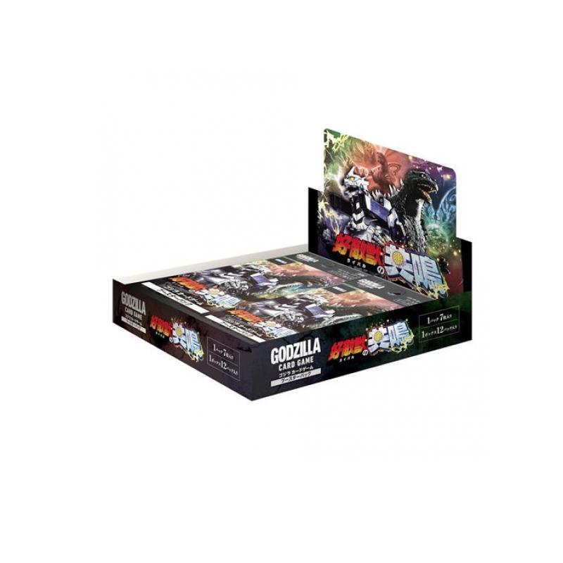 シュリンク付 新品未開封 ゴジラカードゲーム ブースターパック 2box シュリンク付 新品未開封 ゴジラカードゲーム ブースターパック 2box