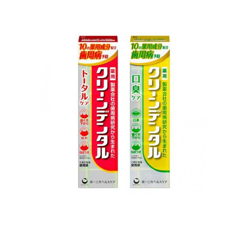 第一三共ヘルスケア クリーンデンタル 薬用はみがき トータルケア 
