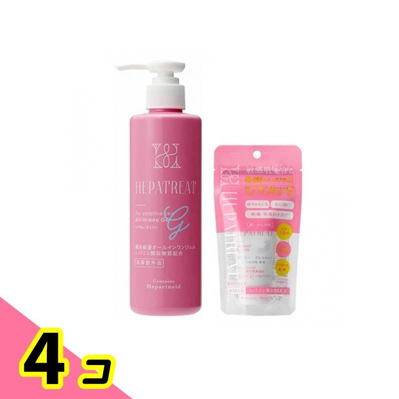 HEPATREAT 薬用保湿オールインワンジェル 250g 4本セット 日本ゼトック ヘパトリート 薬用保湿オールインワンジェル ポンプ 230g