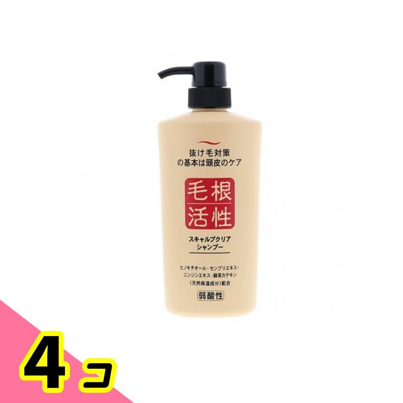 ジュン・コスメティック スキャルプクリア シャンプー 550mL 4個セット
