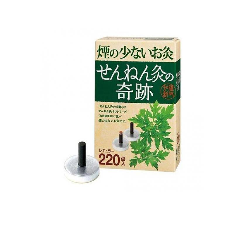 2980円以上で注文可能 お灸 ツボ せんねん灸の奇跡 レギュラー 220点入