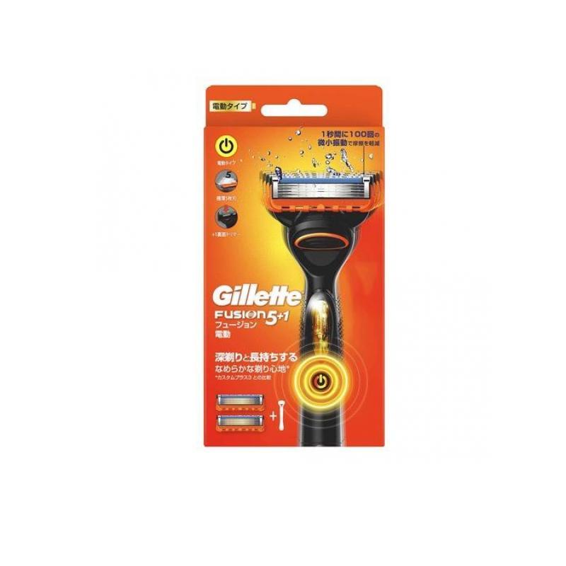 Gillette 2980円以上で注文可能 ジレット フュージョン5+1 電動