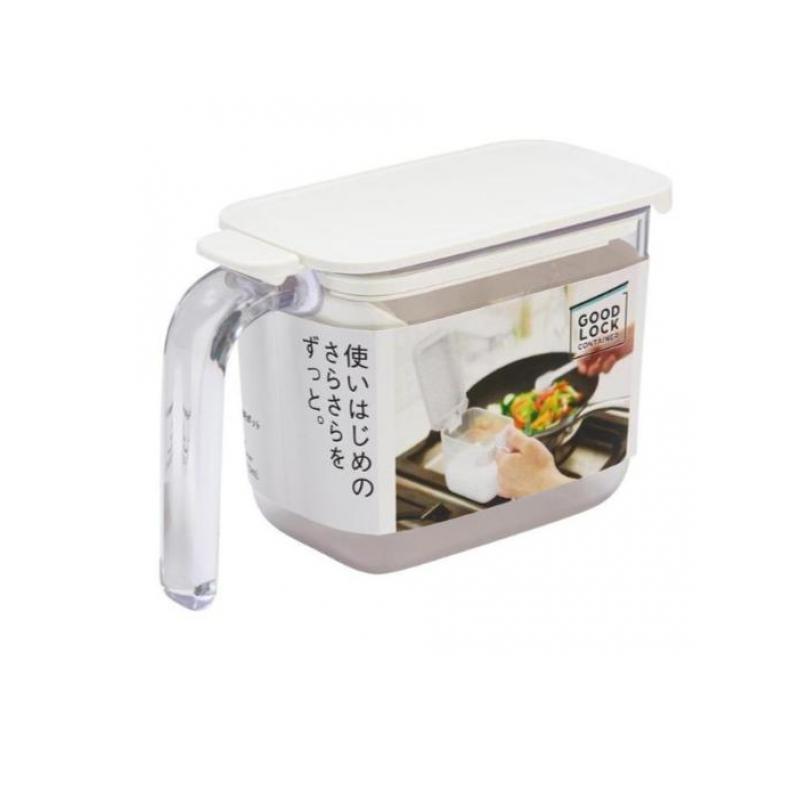 2980円以上で注文可能  マーナ 調味料ポット ホワイト 370mL (K-736W) (1個)（Yahoo!・みんなのお薬MAX(みんなのお薬)）