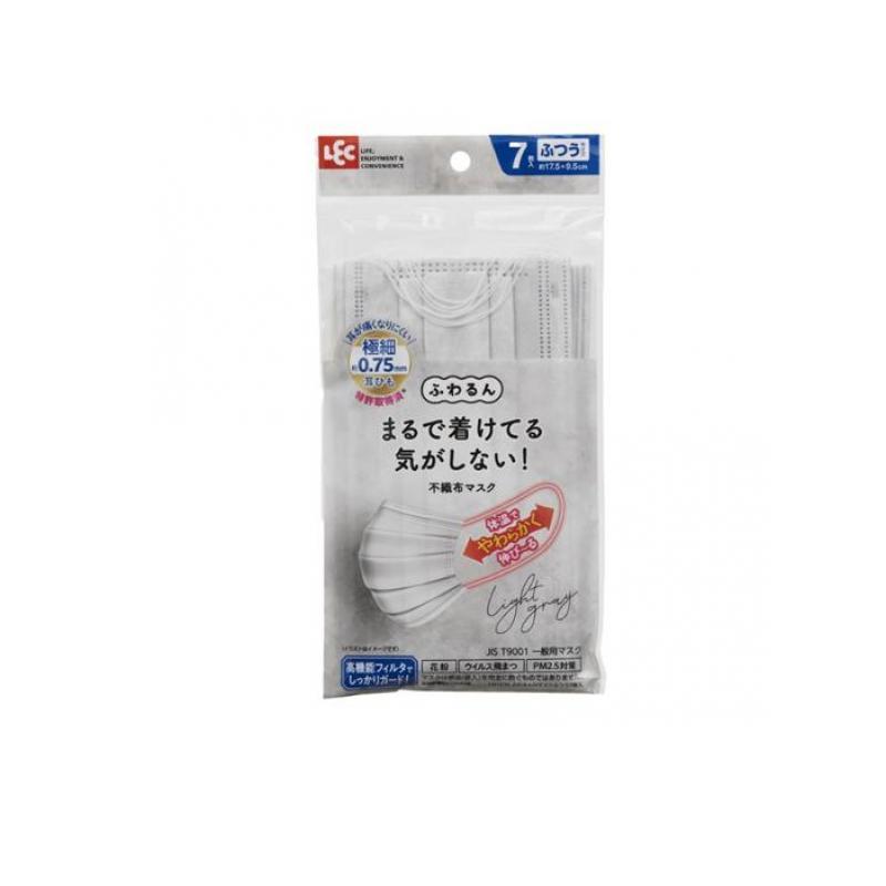 LEC（レック） 2980円以上で注文可能 ふわるん Nマスク ふつう LGR