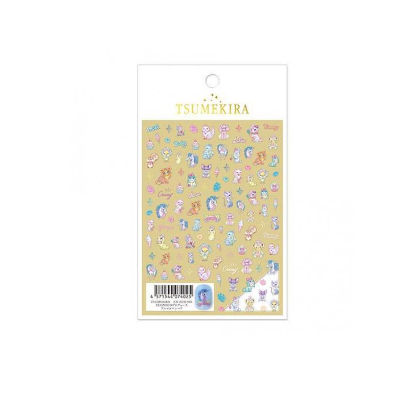 2980円以上で注文可能 TSUMEKIRA(ツメキラ) ネイルシール NN-ECO-001