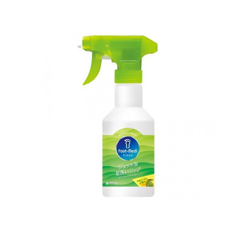 2980円以上で注文可能  フットメジ ジェット泡 足洗いソープ 爽快シトラスの香り 250mL (1個) の商品画像