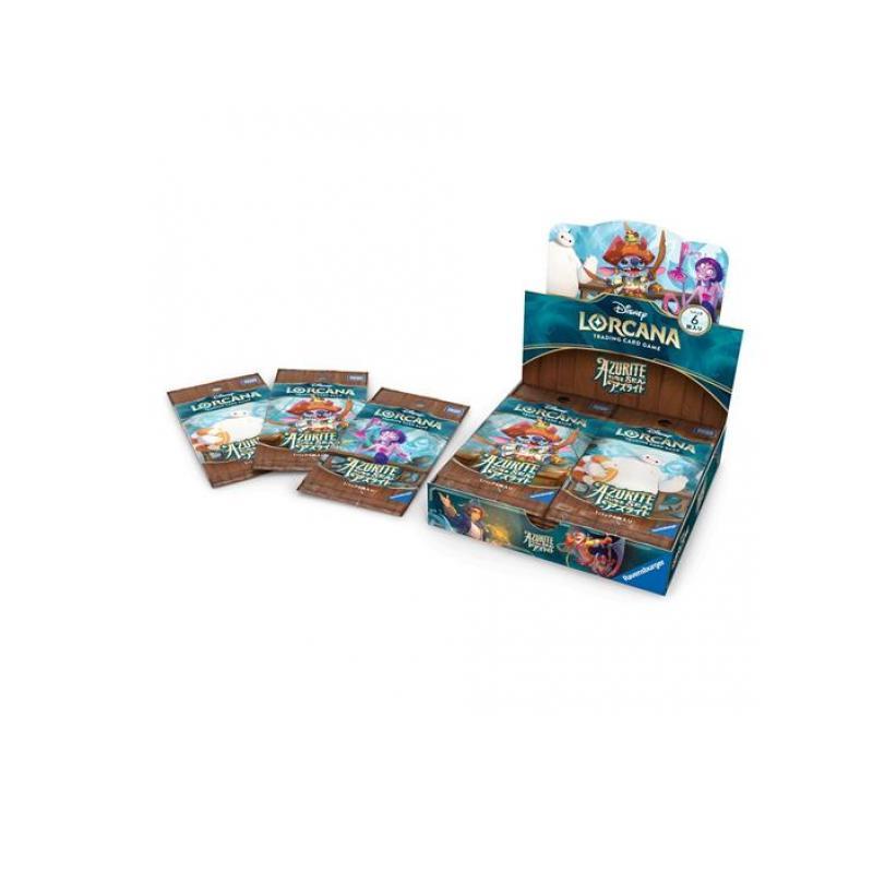 2980円以上で注文可能  ディズニー・ロルカナ・TCG 日本語版 ブースターパック 大いなるアズライト 16パック入BOX (1個) | Disney