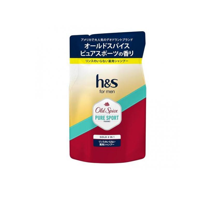 2980円以上で注文可能 h&s for men ゴールド 2in1 リンスのいらない